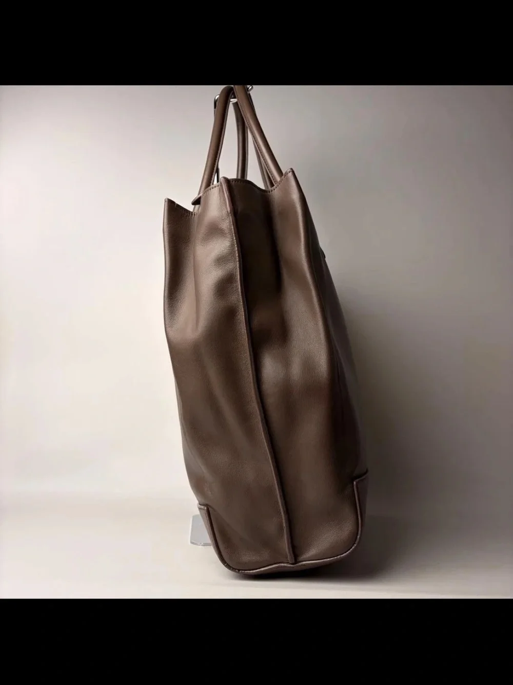 Mulberry Men's Leather Tote Bag in Brown